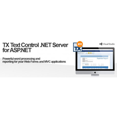 TX Text Control .NET Server for ASP.NET X11 (21.0). 1 developer license. Include licenze 5 run time.